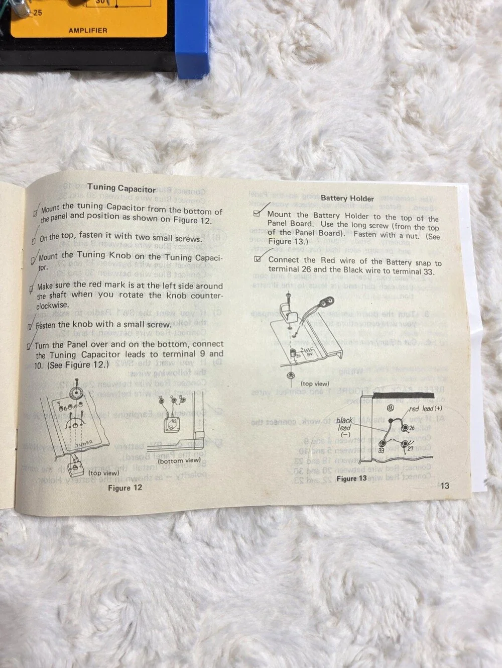 Radio Shack - Vintage Science Fair AM Short Wave Radio DIY Kit